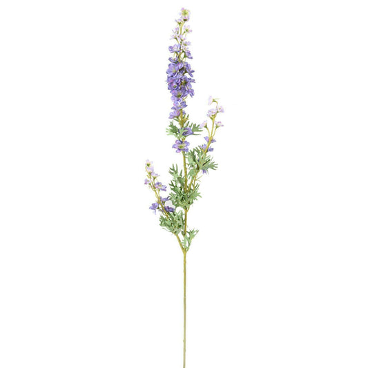 Fleur artificielle Delphinium - création de bouquet - H.86cm violet - E4