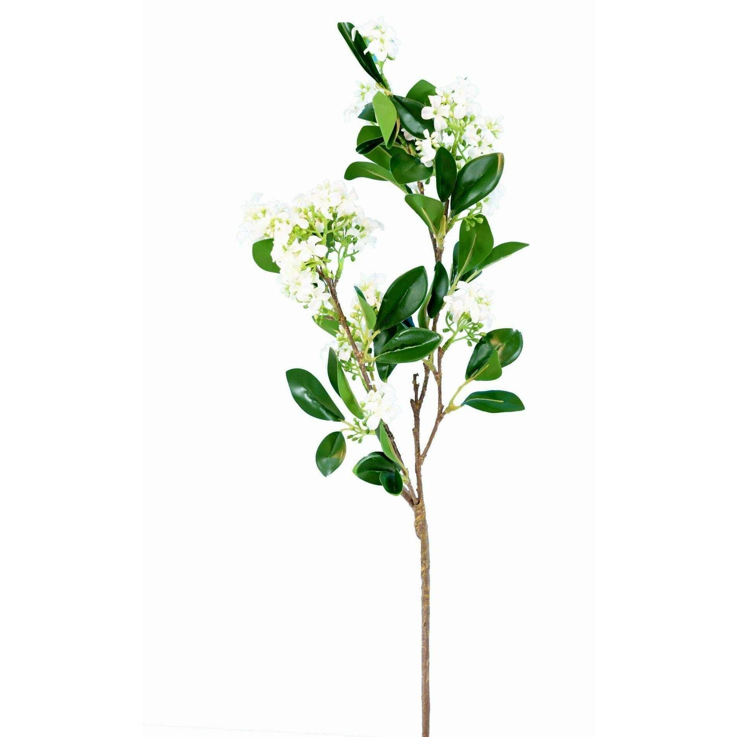 Fleur artificielle Jasmin - composition bouquet - H.70cm blanc
