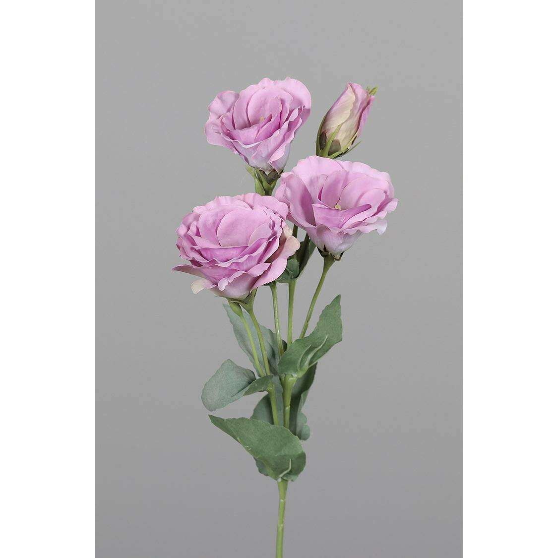 Fleur artificielle Lisianthus Eustoma - création de bouquet - H.50cm rose p4