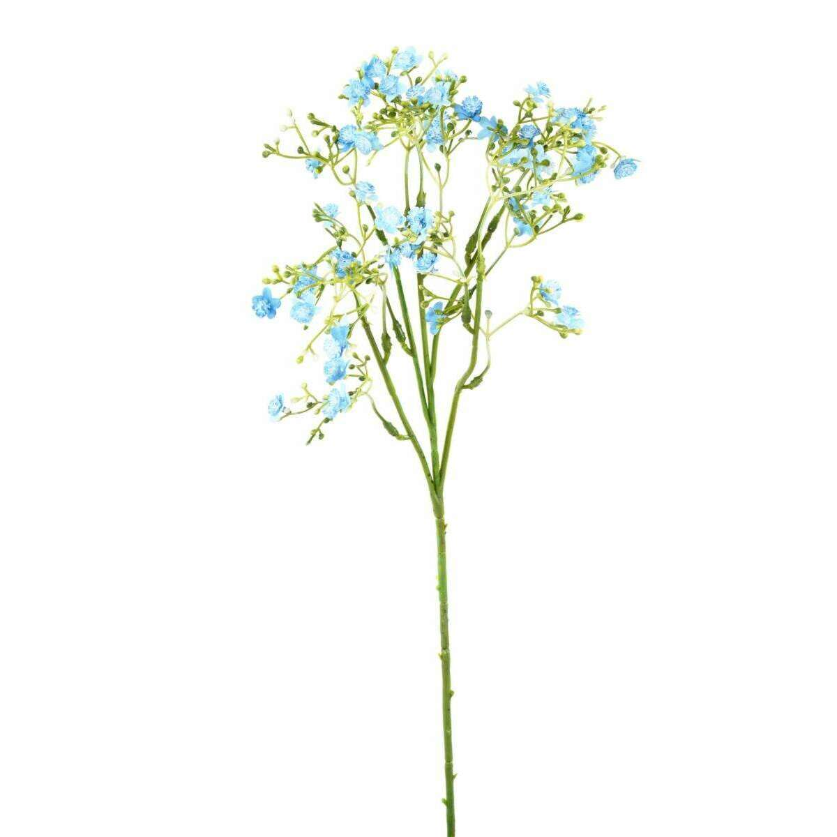 Fleur artificielle Myosotis - composition bouquet - H.50cm bleu