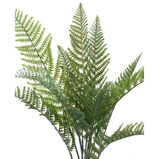 Fougère artificielle en pot - plante intérieur extérieur - H.100cm vert
