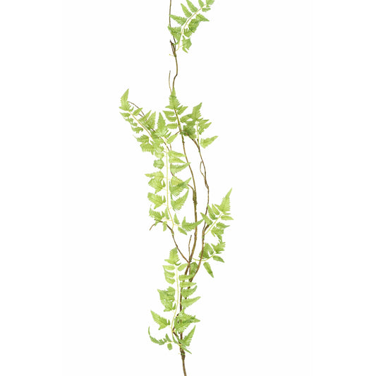 Guirlande artificielle de Fougère - feuillage synthétique d'intérieur - H.150cm