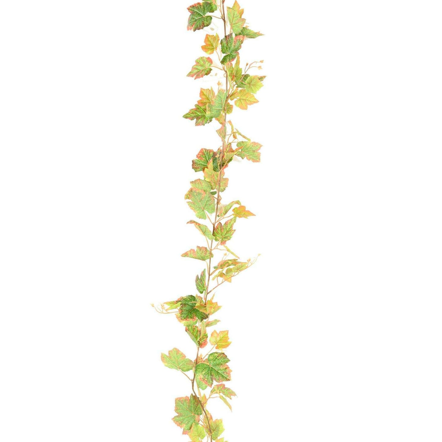 Guirlande artificielle de vigne automne 117 feuilles - décoration d'intérieur - H.200cm