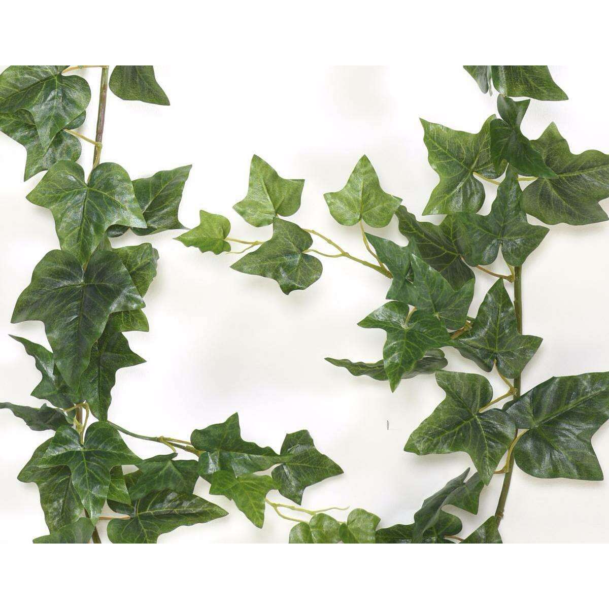Guirlande artificielle Lierre anglais 68 feuilles - intérieur - H.180cm vert