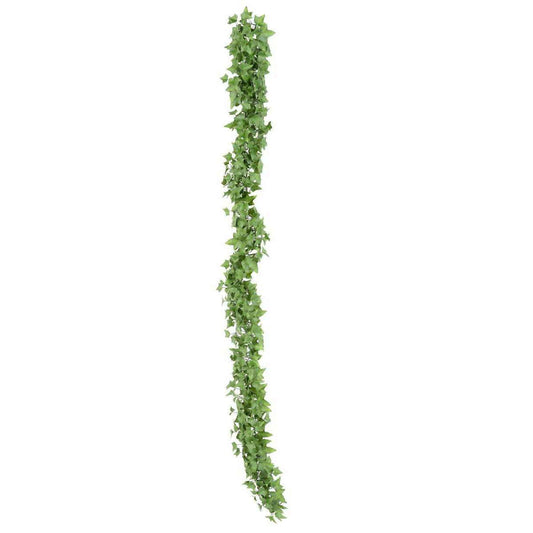 Guirlande artificielle Lierre résistant UV - plante pour extérieur - H.180cm vert