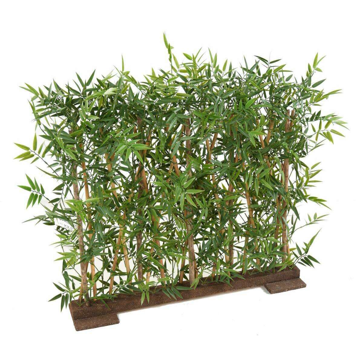Haie artificielle Bambou Japanese Plastique UV - extérieur - H.90cm