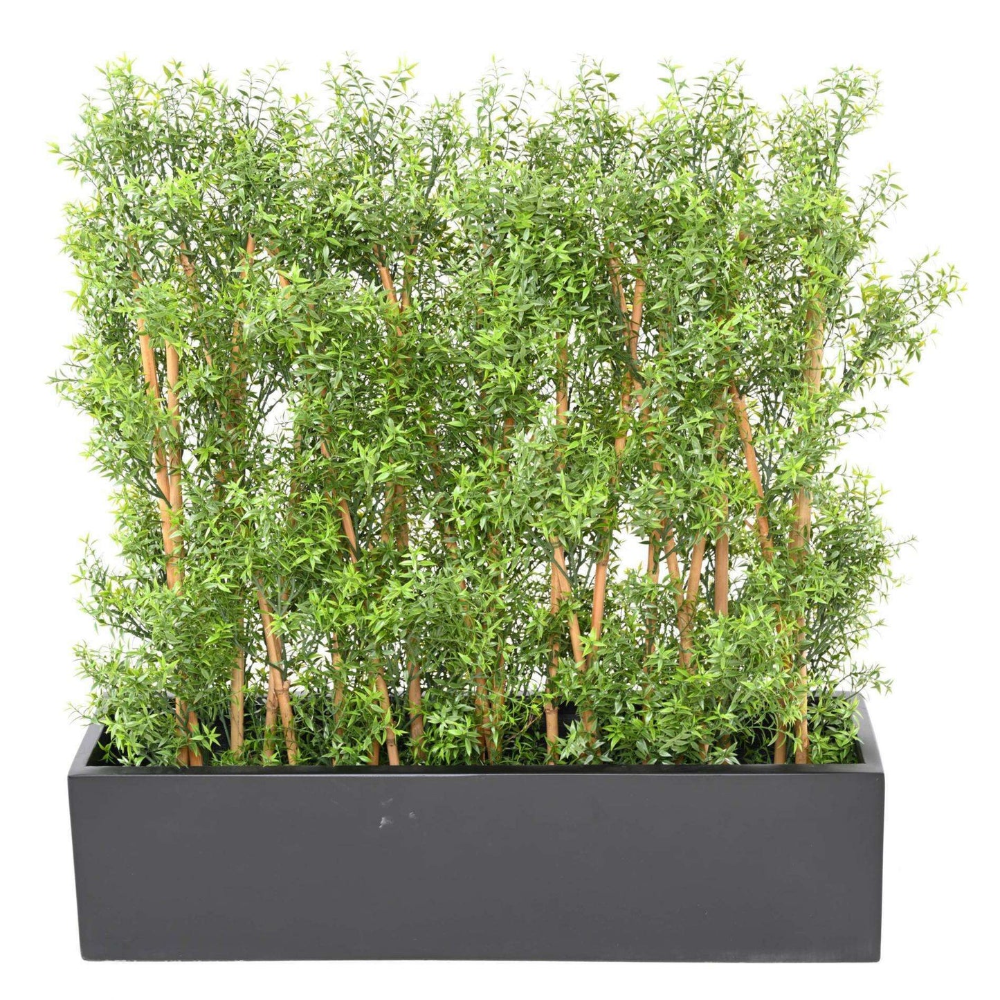 Haie artificielle Eucalyptus Plastique UV - plante pour extérieur - H.110cm