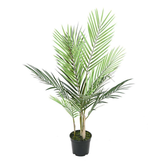 Palmier artificiel Areca Plast - plante intérieur extérieur - H.70cm vert