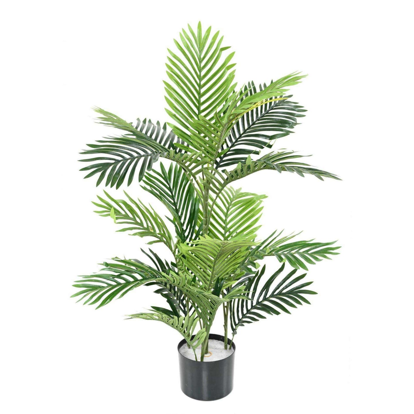 Palmier artificiel Areca Tree - plante synthétique d'intérieur - H.85cm vert