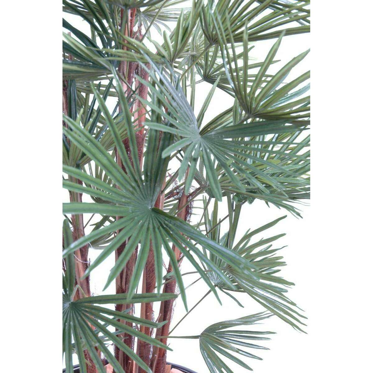 Palmier artificiel Livistonia - décoration d'intérieur - H.110cm vert