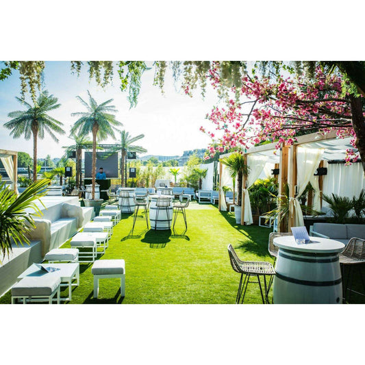 Palmier artificiel Phoenix - plante intérieur - H.340cm vert