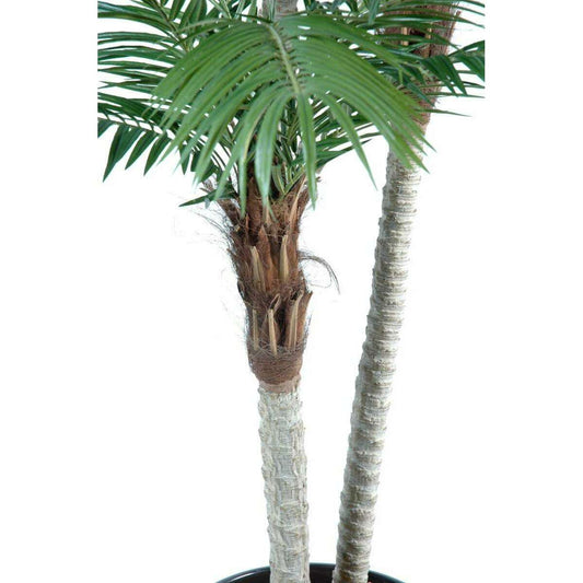 Palmier artificiel Phoenix 3 troncs - plante intérieur - H.225cm vert