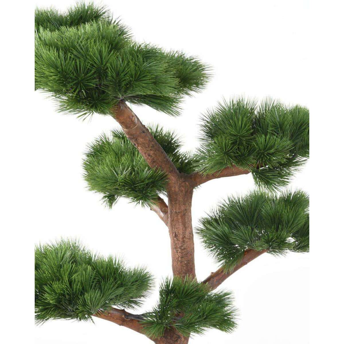 Pin Bonsaï artificiel UV résistant - plante synthétique intérieur extérieur - H.150cm - P