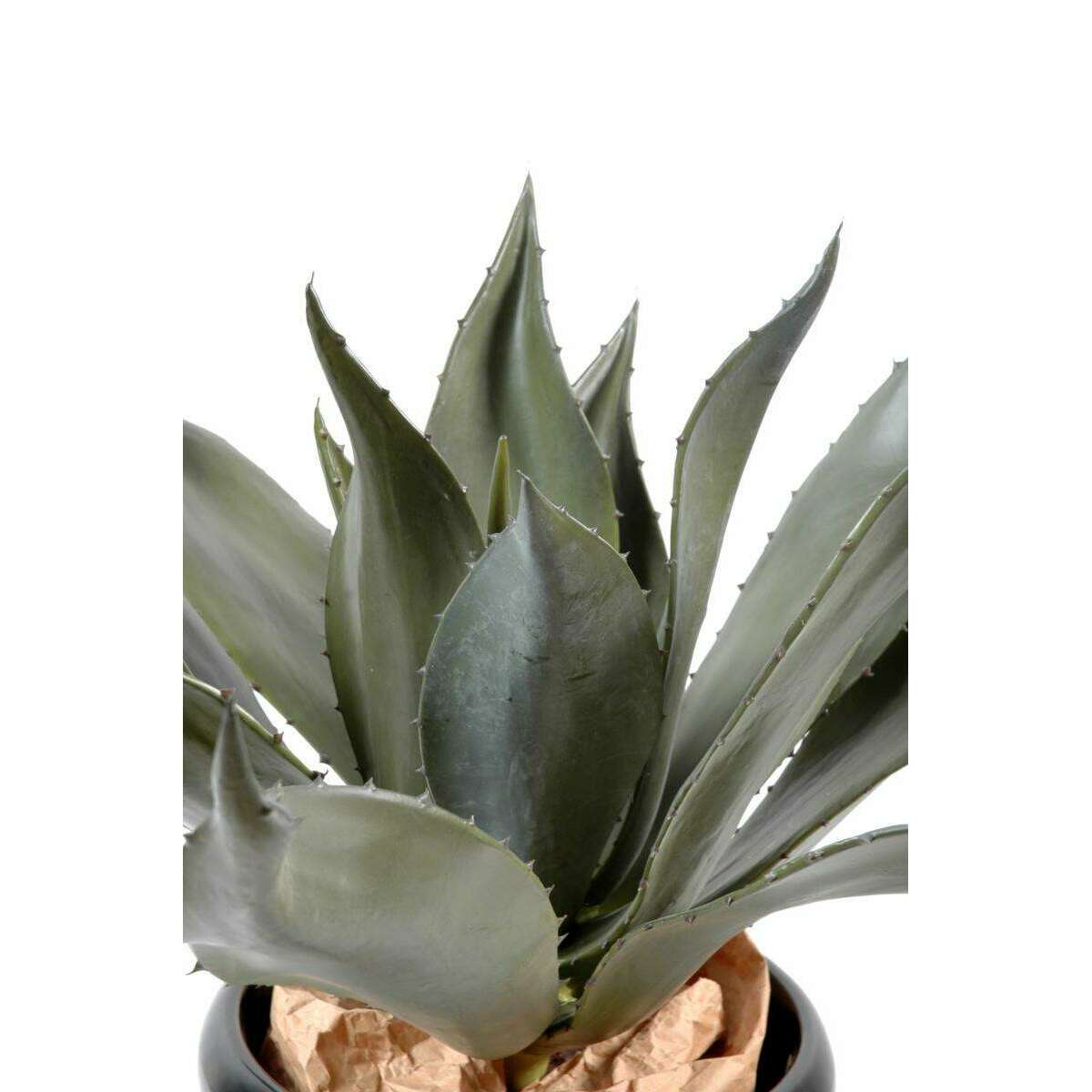 Plante artificielle Agave géante - succulente pour intérieur - H.75cm vert