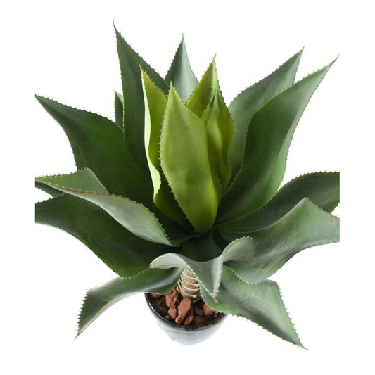 Plante artificielle Agave tige de plantation - cactus pour intérieur - H.75cm