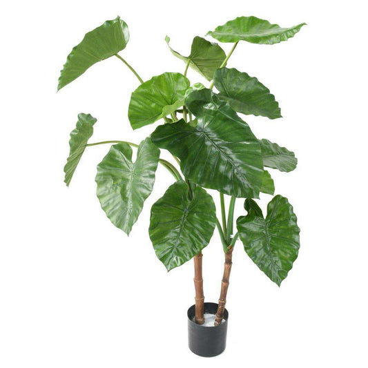 Plante artificielle Alocasia Calidora - décoration d'intérieur - H.130cm