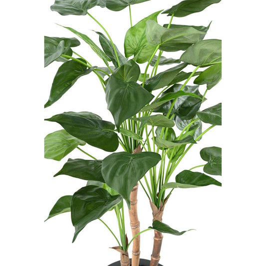 Plante artificielle Alocasia Cucullata - plante tropicale d'intérieur - H.110cm