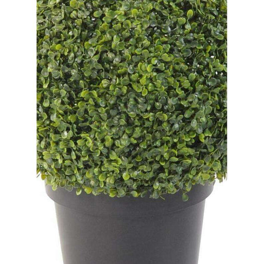 Plante artificielle Buis Boule en pot - intérieur extérieur - Ø.38cm vert