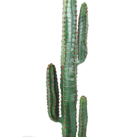 Plante artificielle Cactus 3 branches - Plante synthétique intérieur - H.150cm vert