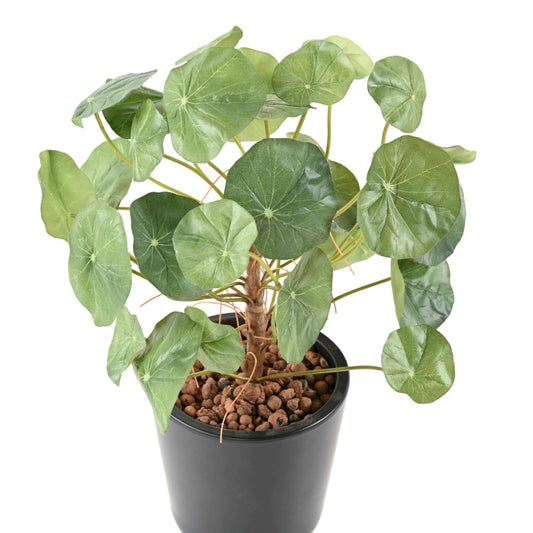 Plante artificielle en piquet Nasturtium (Cresson) - décoration d'intérieur - H.35cm