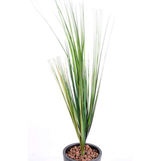 Plante artificielle Herbe Onion Grass en piquet haut - plante pour intérieur - H. 75cm