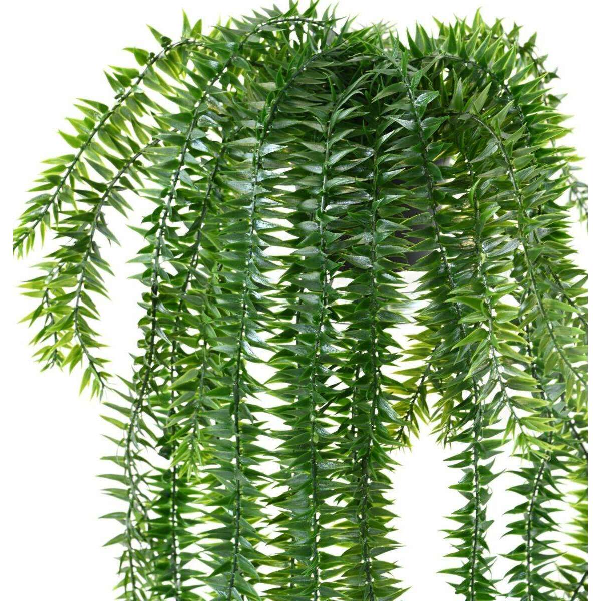 Plante artificielle Lycopodium en pot - intérieur extérieur - H.70cm vert