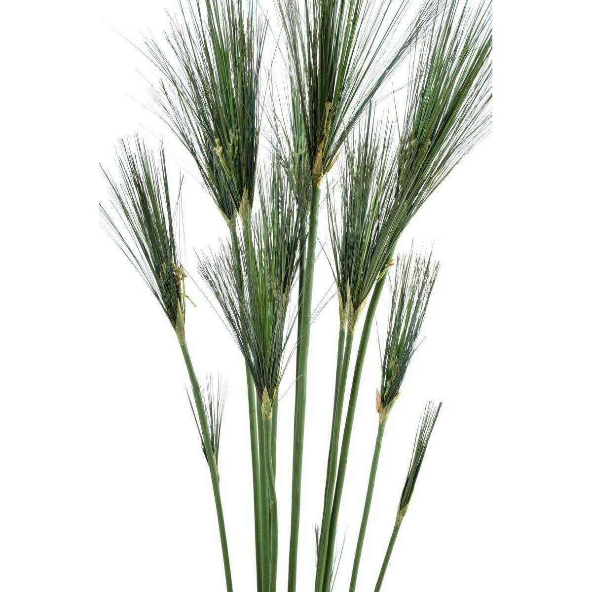 Plante artificielle Papyrus Cyperus du Nil en pot - intérieur - H. 155cm vert