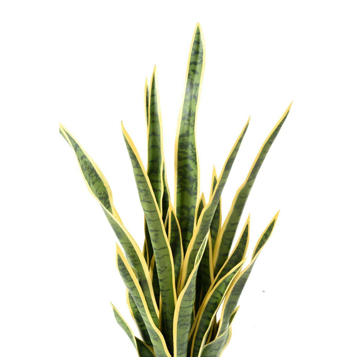Plante artificielle Sansevieria 24 feuilles - décoration d'intérieur - H.85cm panaché