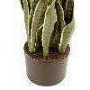 Plante artificielle Sansevieria 30 Feuilles - succulente pour intérieur - H.110cm vert jaune