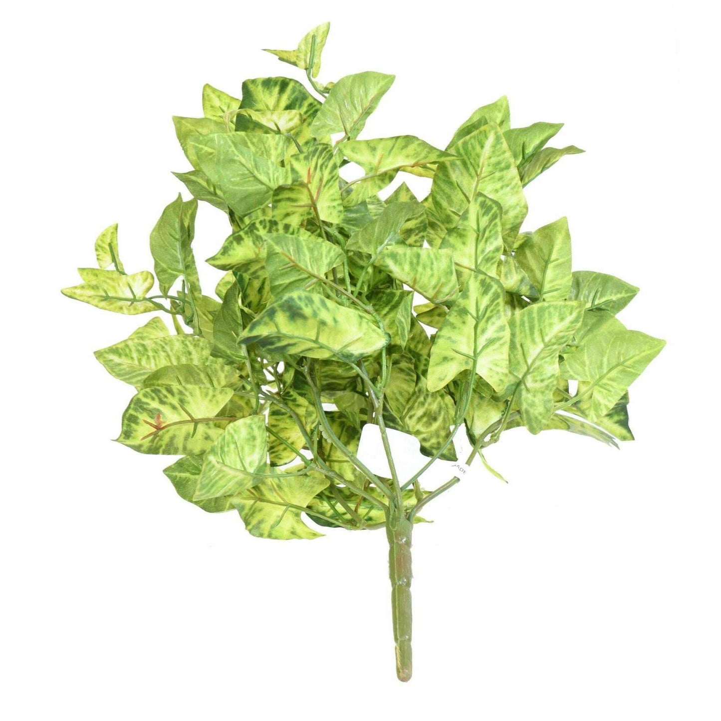 Plante artificielle Syngonium en piquet - feuillage pour intérieur - H.40cm panaché