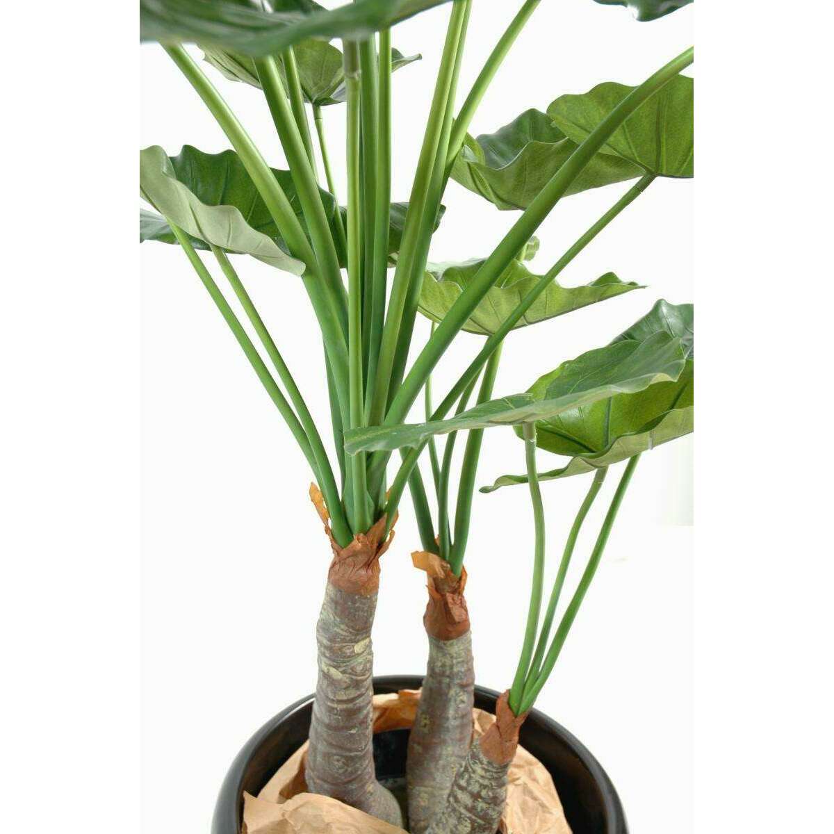 Plante artificielle tropicale Alocasia - décoration d'intérieur - H.120cm