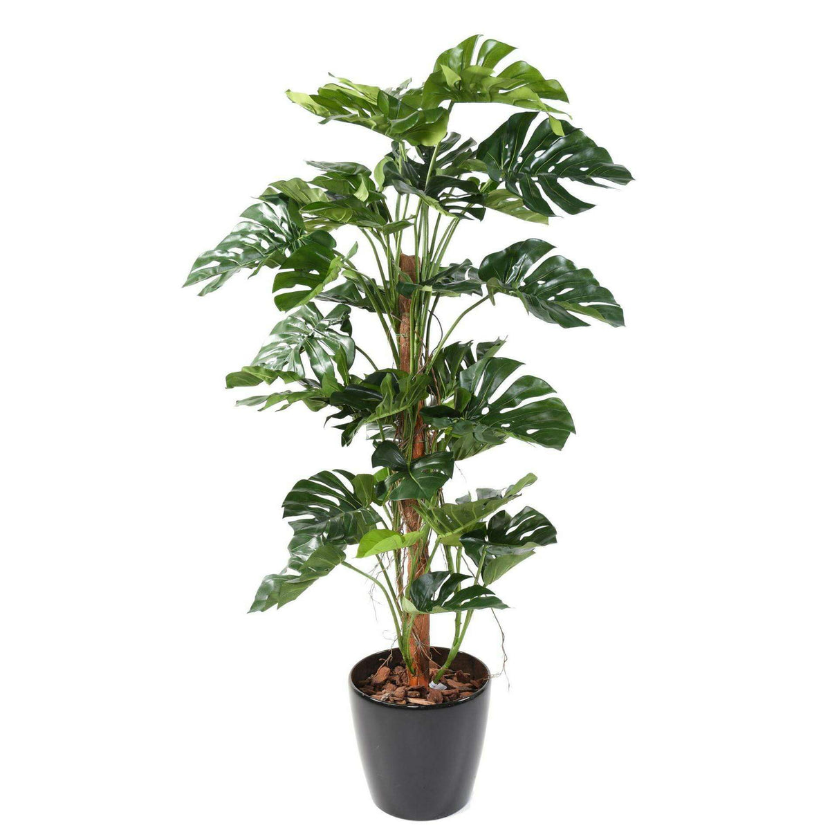 Plante verte artificielle Philodendron tuteur coco - plante d'intérieur - H.160cm - P