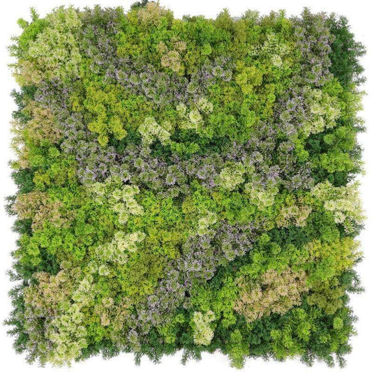 Plaque Mousse artificielle - mur végétal pour intérieur- 100x100cm