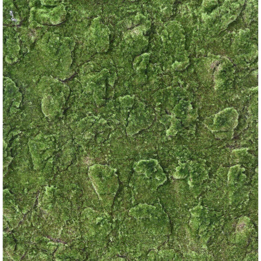 Plaque Mousse New artificielle - décoration murale - L.200x100cm vert