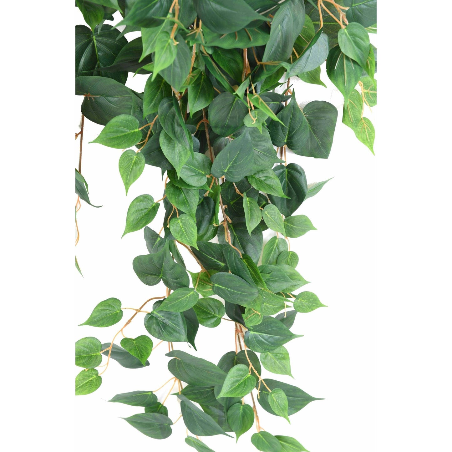 Feuillage artificiel chute de Pothos en piquet - décoration intérieur - H.90cm vert - K4
