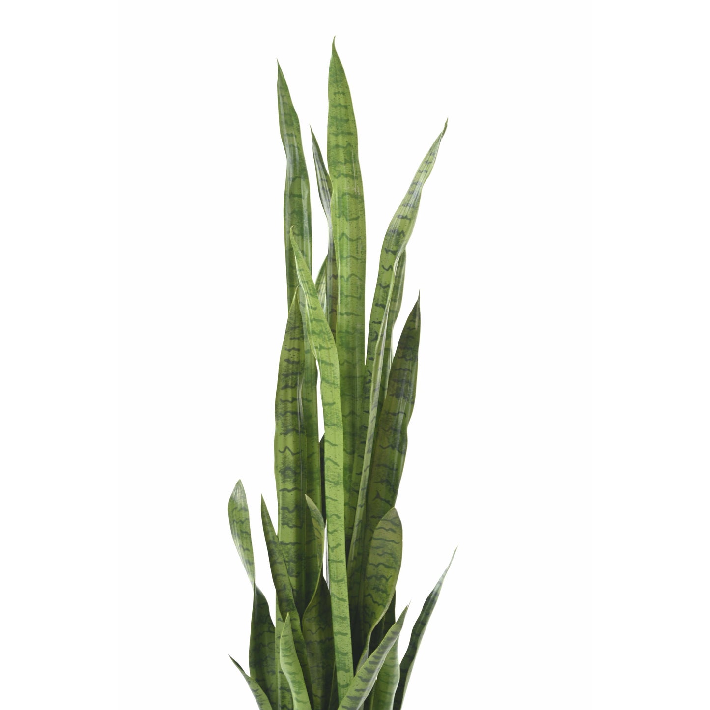 Plante artificielle Sansevieria - 26 feuilles - décoration d'intérieur - H.155cm vert