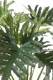 Arbre artificiel tropical Philodendron Selloum - plante d'intérieur - H.120cm vert