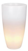 Pot lumineux Pur Soft - bac intérieur extérieur - H.70 cm