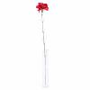 Fleur artificielle Oeillet - composition bouquet - H. 62cm rouge