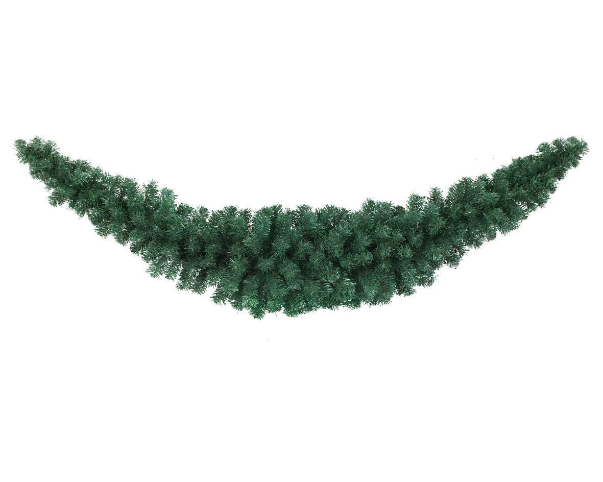 LINO - Guirlande de Noël en branchage artificiel et pignes L150cm - vert