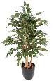 Arbre artificiel Ficus Benjamina Eco - plante synthétique intérieur - H.150cm vert