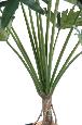 Arbre artificiel tropical Philodendron Selloum - plante d'intérieur - H.120cm vert
