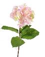 Fleur artificielle Hortensia - création bouquet - H.80cm rose vert