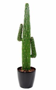 Cactus artificiel Mexico New- plante d'intérieur - H.145cm vert