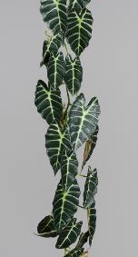 Feuillage artificiel Guirlande Alocasia - plante verte d'intérieur - H.120cm