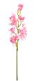 Fleur coupée Orchidée Cymbidium - création bouquet artificiel - H.100cm rose