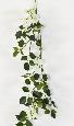 Guirlande artificielle bougainvillier en fleur - intérieur - H.110cm blanc