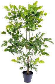 Plante artificielle Palissandre résistant UV - décoration d'extérieur - H.120cm vert