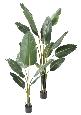 Plante tropicale artificielle Arbre du voyageur - plante intérieur - H.135cm