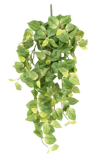 Feuillage artificiel chute de Coleus en piquet - plante d'intérieur - H.96cm vert